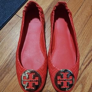 EUC Tory Burch Quilted Minnie Nappa Leather